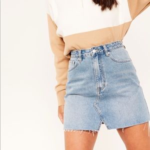 Denim skirt